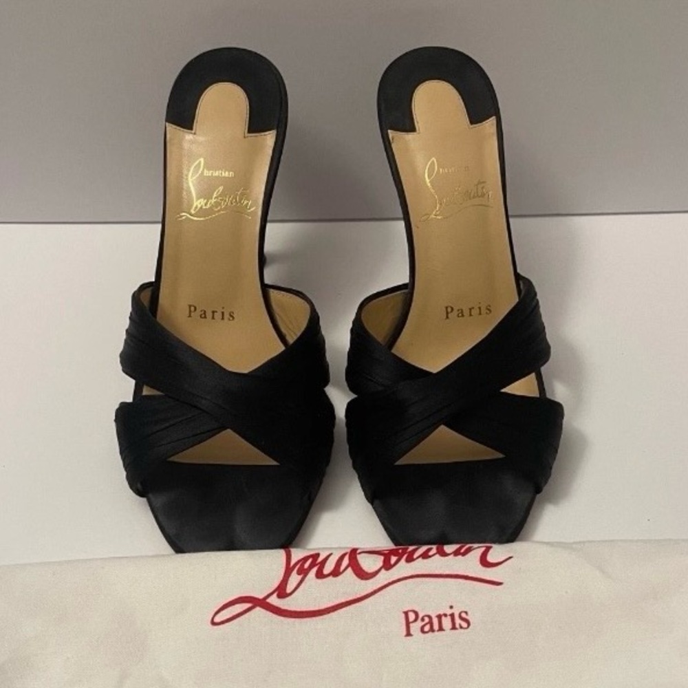 Christian Louboutin NICOL IS BACK 85 Crepe Satin